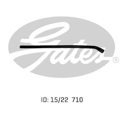 Heater Hose GATES 02-0052 for FORD FAIRLANE ZL 4.1L FALCON XF 3.3L LTD FE 4.1L