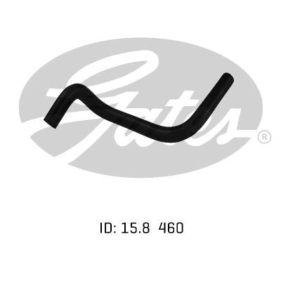 Radiator Hose Gates 02-0110 For FORD ESCORT 2L 08/75-08/80 80kW-1993cc-4cyl-RWD-Petrol