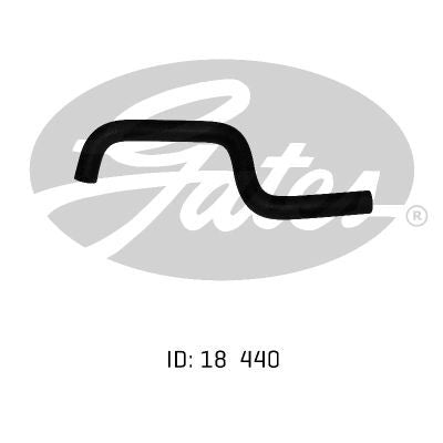 Gates Heater Hose 02-0141 for HOLDEN COMMODORE VL 1986-1988 3L Petrol