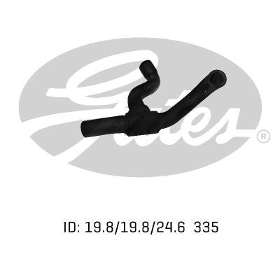 Heater Hose Gates 02-0385 For FORD FALCON XG 4L PETROL