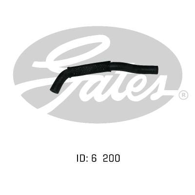 Gates Heater Hose 02-0425 for HOLDEN JACKAROO 1988-1992 Petrol UBS 2.6L