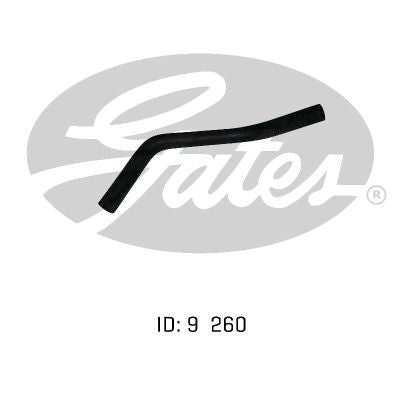 Heater Hose GATES 02-0436 for HOLDEN JACKAROO UBS 2.6L 4x4 07/88-03/92 AWD PETROL