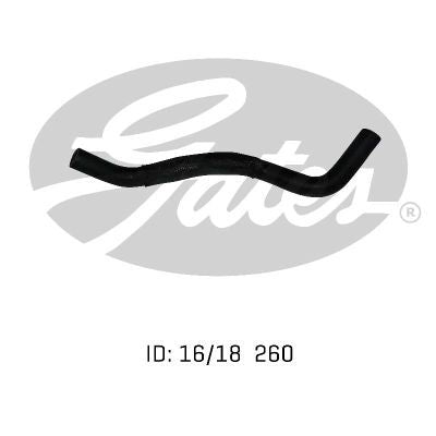 Heater Hose GATES 02-0437 for HOLDEN APOLLO JK 2L 08/89-07/91 FWD PETROL