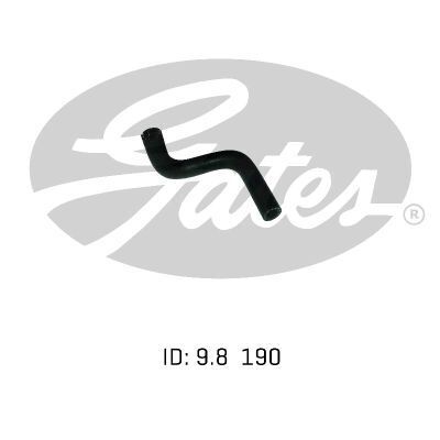 Heater Hose Gates 02-0479 for HOLDEN COMMODORE VL 3L 03/86-09/88 RWD PETROL