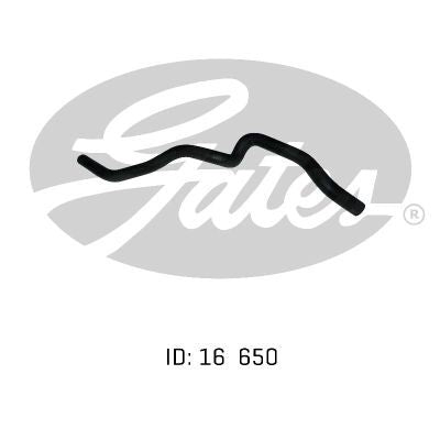 Gates Heater Hose 02-0563 for MITSUBISHI MAGNA 1991-1996 3L Petrol
