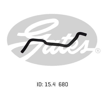 Heater Hose GATES 02-0830 for DAIHATSU FEROZA 1988-1999 1.6L Petrol
