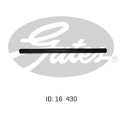 Heater Hose Gates 02-0944 for HOLDEN H SERIES TORANA PETROL