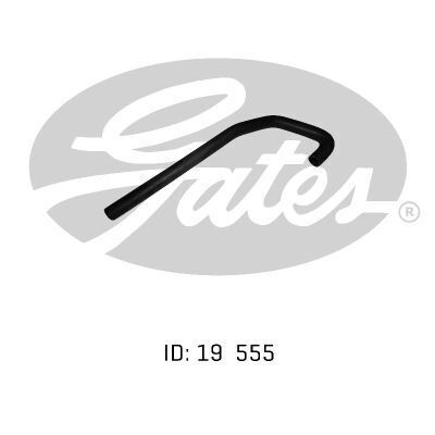 Heater Hose Gates 02-0973 suitable Holden Gemini TC,TD,TX