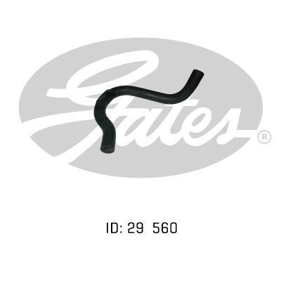 Lower Radiator Hose Gates 02-0986 for DAIHATSU CHARADE G10 G11 G30 1L FWD PETROL