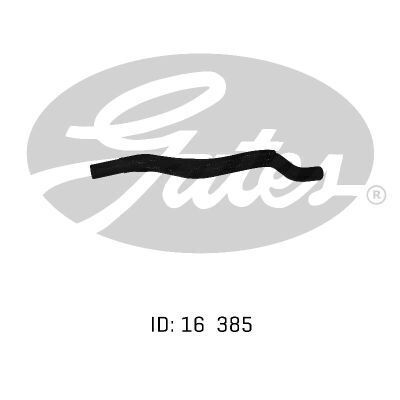 Heater Hose Gates 02-1066 for FORD LASER MAZDA 323 ASTINA 1.8L PETROL