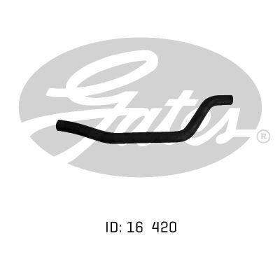 Heater Hose Gates 02-1070 for FORD LASER KN KNIII KQ 1.6L FWD PETROL