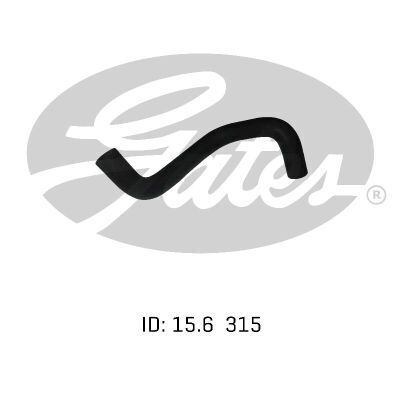 Heater Hose Gates 02-1150 for NISSAN PATROL GQ 2.8L 1994-97