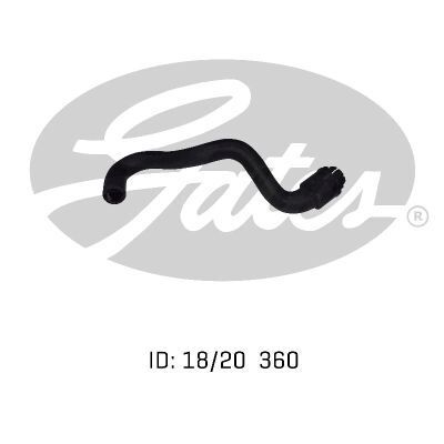 Heater Hose Gates 02-1235 for HOLDEN ASTRA AH 1.8L i 2005-2008 FWD PETROL