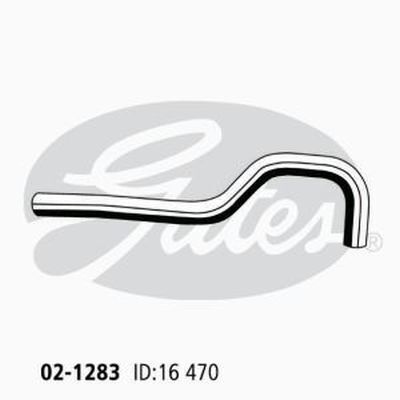 Heater Hose Gates 02-1283 for Toyota Aurion GSV40 3.5L 2006-2011 Petrol