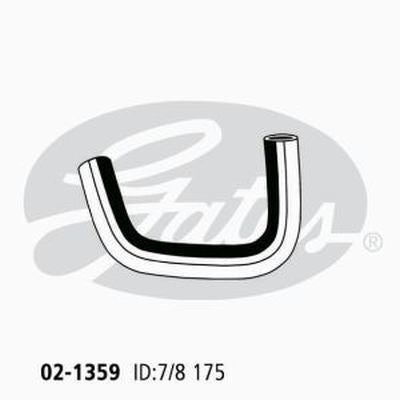 Heater Hose GATES 02-1359 for NISSAN NAVARA D40 2.5L 2008-2015 Diesel