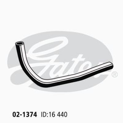 Heater Hose Gates 02-1374 for Toyota Yaris 1.3L 1.5L FWD Petrol