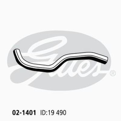 Heater Hose Gates 02-1401 for NISSAN TIIDA C11 1.8L 2006-2013 PETROL