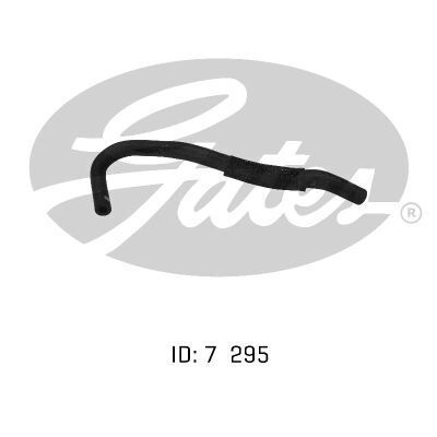 Heater Hose Gates 02-1407 for MAZDA 2 DE DH 1.5L 2007-2014 PETROL
