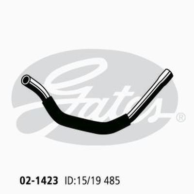 Heater Hose Gates 02-1423 for NISSAN NAVARA D22 3L 2001-2008 DIESEL