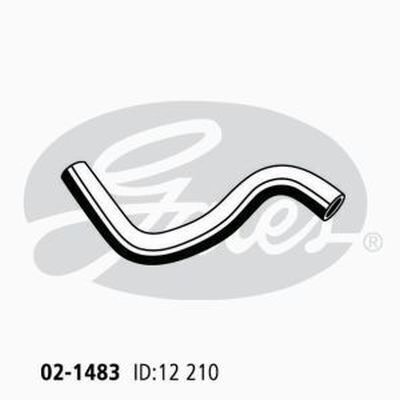 Heater Hose Gates 02-1483 for SUBARU FORESTER SG 2.5L 2002-2008
