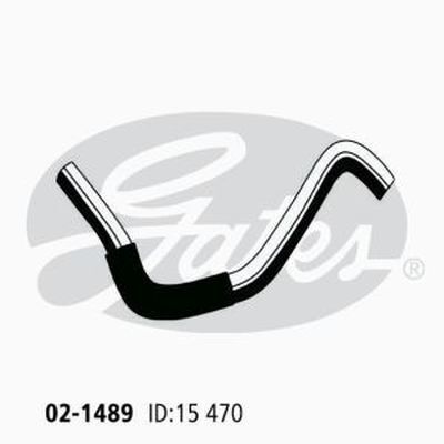 Heater Hose Gates 02-1489 for SUBARU IMPREZA LIBERTY 2.5L PETROL