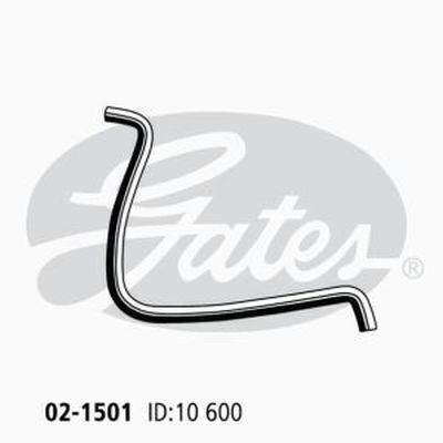 Heater Hose Gates 02-1501 for HOLDEN EPICA EP 2.5L 2007-2011 FWD PETROL