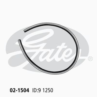 Heater Hose Gates 02-1504 for FORD TERRITORY FPV F6X 4L PETROL