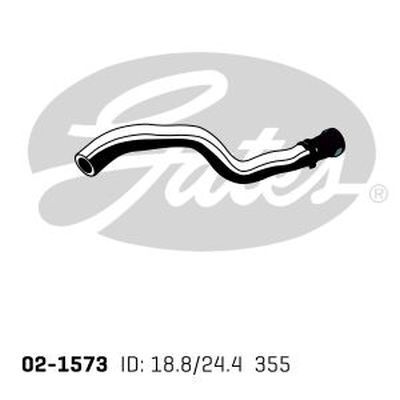 Heater Hose Gates 02-1573 for FORD FIESTA WP WQ 1.6L 2004-2008 PETROL