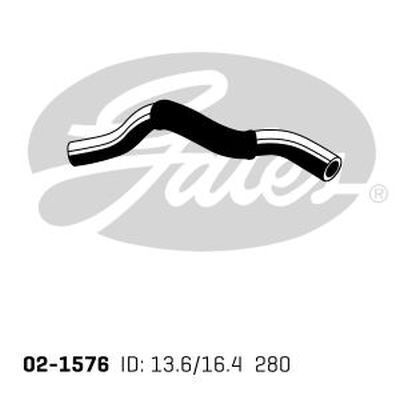 Heater Hose Gates 02-1576 for Toyota Hilux GGN15 GGN25 4L 2005-2015 Petrol