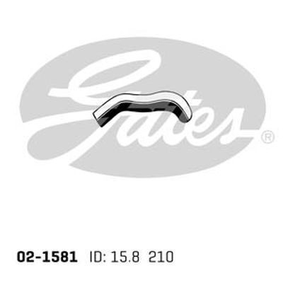 Heater Hose Gates 02-1581 for Toyota Landcruiser 4.5L 2007-on Diesel