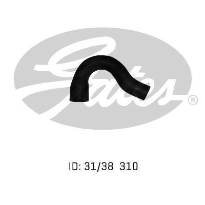 Radiator Hose Upper Gates 05-0108 for FORD CAPRI 1.6L ESCORT 1.1L 1.3L PETROL
