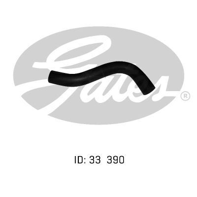 Radiator Hose Upper Gates 05-0124 for CHRYSLER GALANT 1971-1978 PETROL