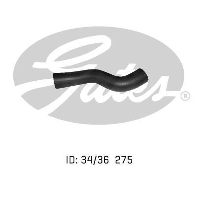 Upper Radiator Hose Gates 05-0246 for MAZDA 1300 323 PETROL