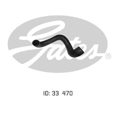 Radiator Hose Lower Gates 05-0278 for MAZDA 323 FA 1.3L 1.4L 1977-1982 PETROL