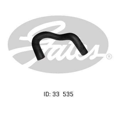 Radiator Hose Lower Gates 05-0318 for NISSAN DATSUN 280C 430 2.8L 1980-1983 PETROL