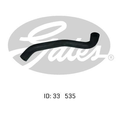 Radiator Hose Lower Gates 05-0463 for Toyota Hiace YH73 2.2L 1986-1989 Petrol