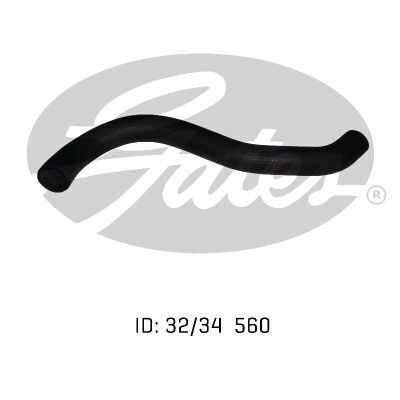 Radiator Hose Upper Gates 05-0523 for ROVER 2000-3500 SD1 1976-1986 PETROL