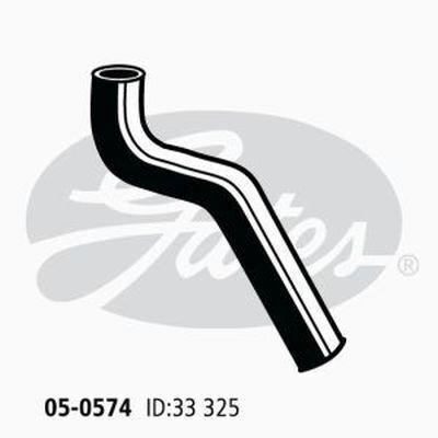 Radiator Hose Lower Gates 05-0574 for FORD LASER 1.3L MAZDA 323 1.5L PETROL