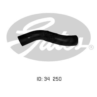 Upper Radiator Hose Gates 05-0822 For NISSAN NAVARA 1992-1997 D21 3L Petrol