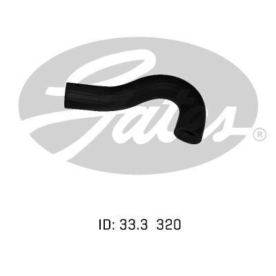 Lower Radiator Hose Gates 05-0836 For FORD ECONOVAN 1991-1990 2L Petrol