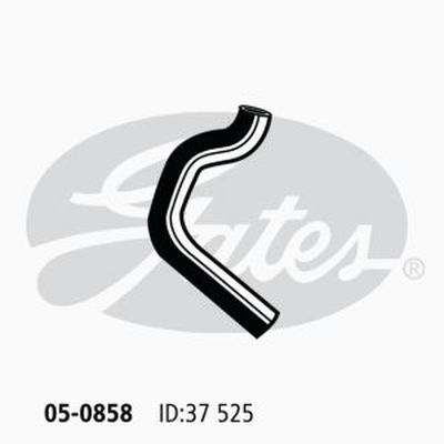Radiator Hose Upper Gates 05-0858 for Toyota Landcruiser BJ74RV 3.4L 1985-1990 Diesel
