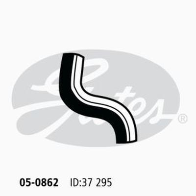 Upper Radiator Hose Gates 05-0862 For TOYOTA 80 series LAND CRUISER petrol 1992-1997