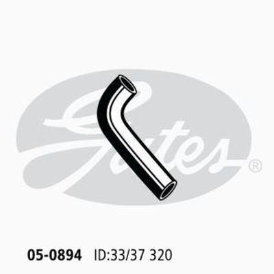 Radiator Hose Lower Gates 05-0894 for Toyota Hiace 2.4L 1983-1989 Diesel