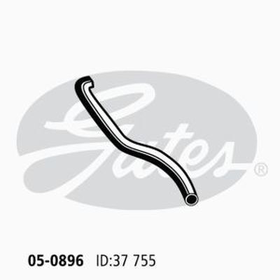 Radiator Hose Lower Gates 05-0896 for Toyota Estima Tarago 2.4L 1990-2000 Petrol
