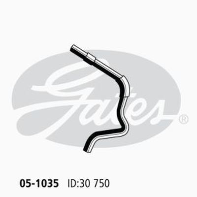 Radiator Hose Lower Gates 05-1035 for DAIHATSU CHARADE G102 1.3L 1988-1993 PETROL