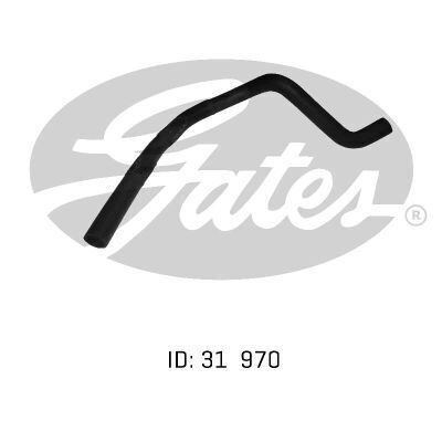 Radiator Hose Lower Gates 05-1040 for DAIHATSU CHARADE G200 1.3L 1990-1998