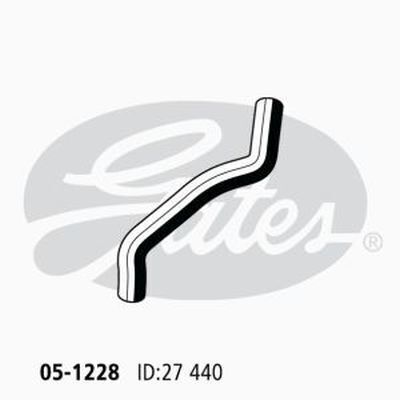 Radiator Hose Lower Gates 05-1228 For FORD MAZDA