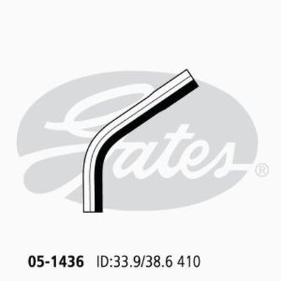 Upper Radiator Hose Gates 05-1436 For HOLDEN COMMODORE VT 5L PETROL