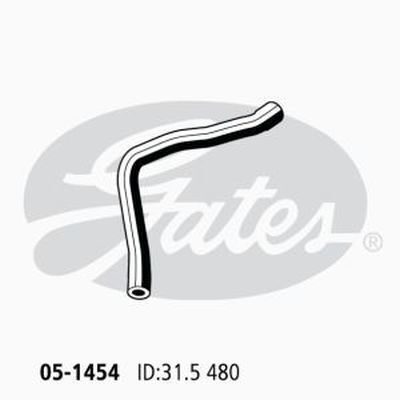 Radiator Hose Upper Gates 05-1454 for Ford Mondeo HE Hatchback 2.0 Petrol