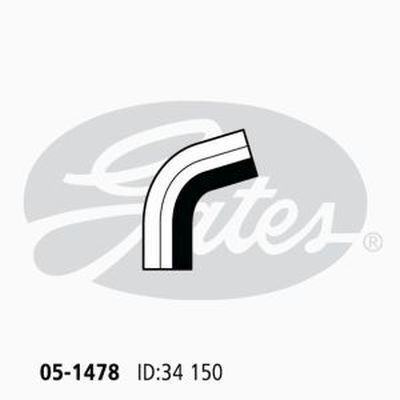 Lower Radiator Hose Gates 05-1478 for NISSAN NAVARA D22 3.2L 1998-2001 DIESEL